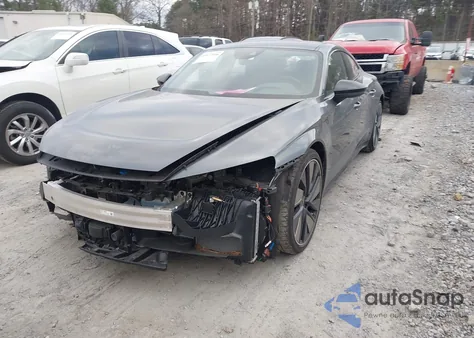 2022 Audi Rs E-Tron Gt Quattro из США, поврежденный, VIN WAUBHBFW0N7902202